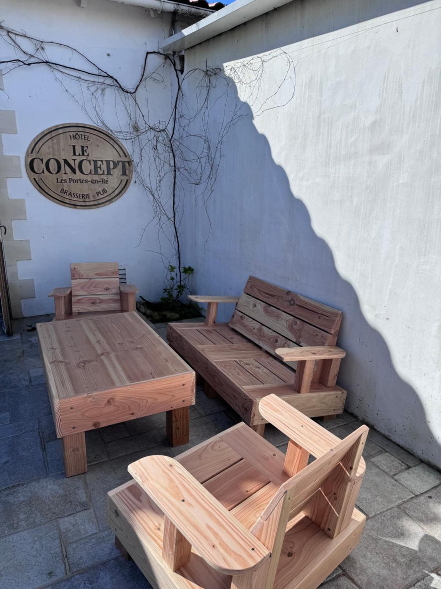 Le Concept Hotel Les Portes-en-Re Bagian luar foto